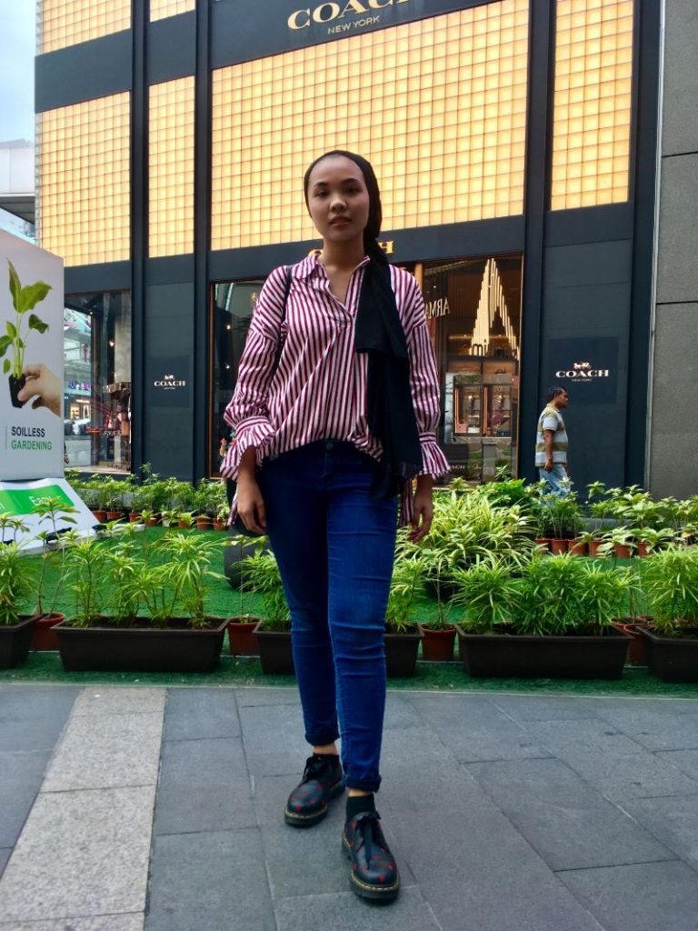 マレーシア女性の休日ショッピングコーデ No 10 Asean Snapshot